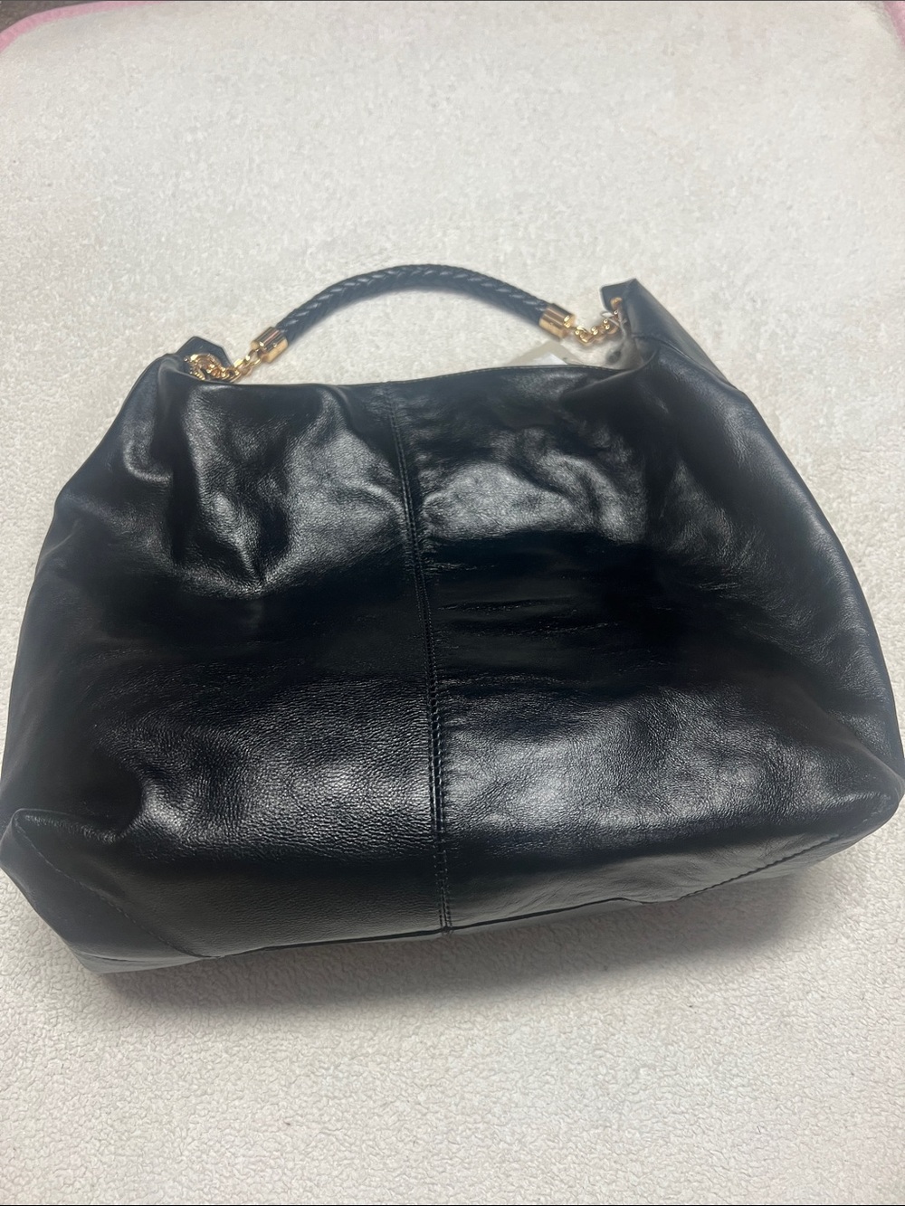 Arezzo Sloane Large Leather Hobo - Picture 5 of 8